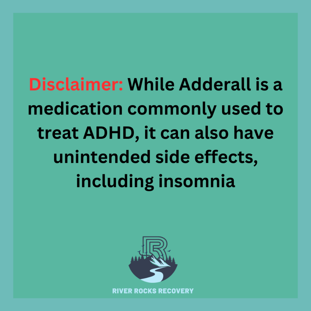 Adderall Insomnia