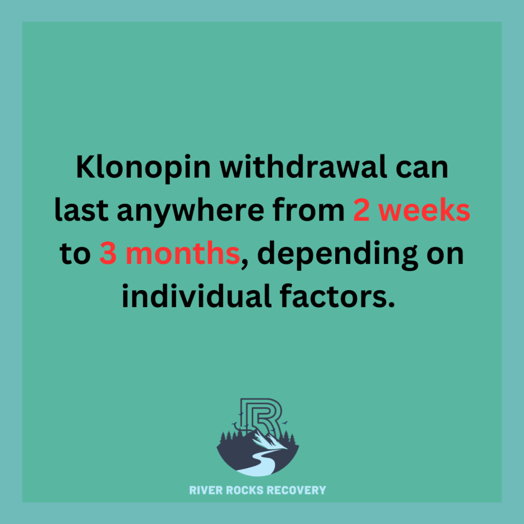 Klonopin Withdrawal Timeline