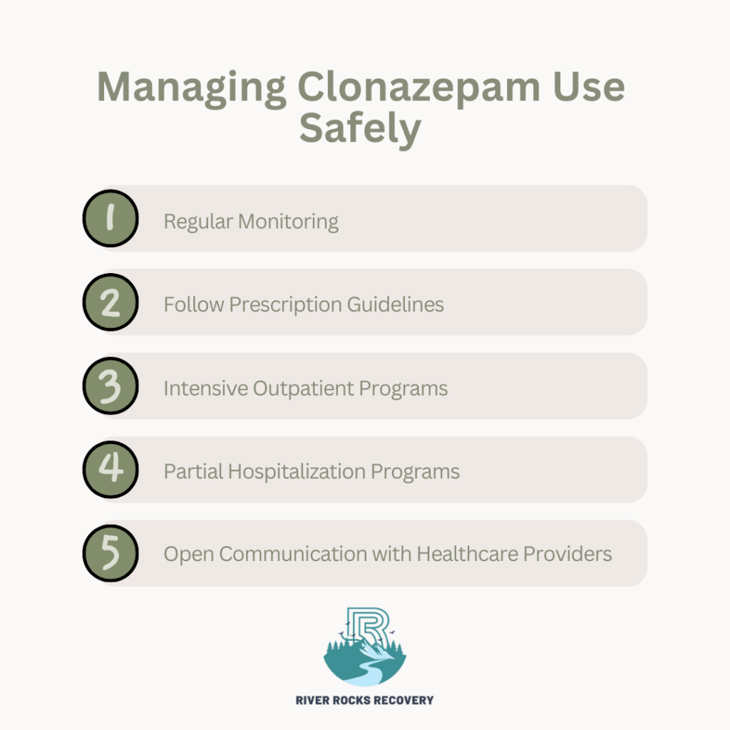 Managing Clonazepam Use Safely