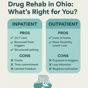 main difference between inpatient and outpatient rehab