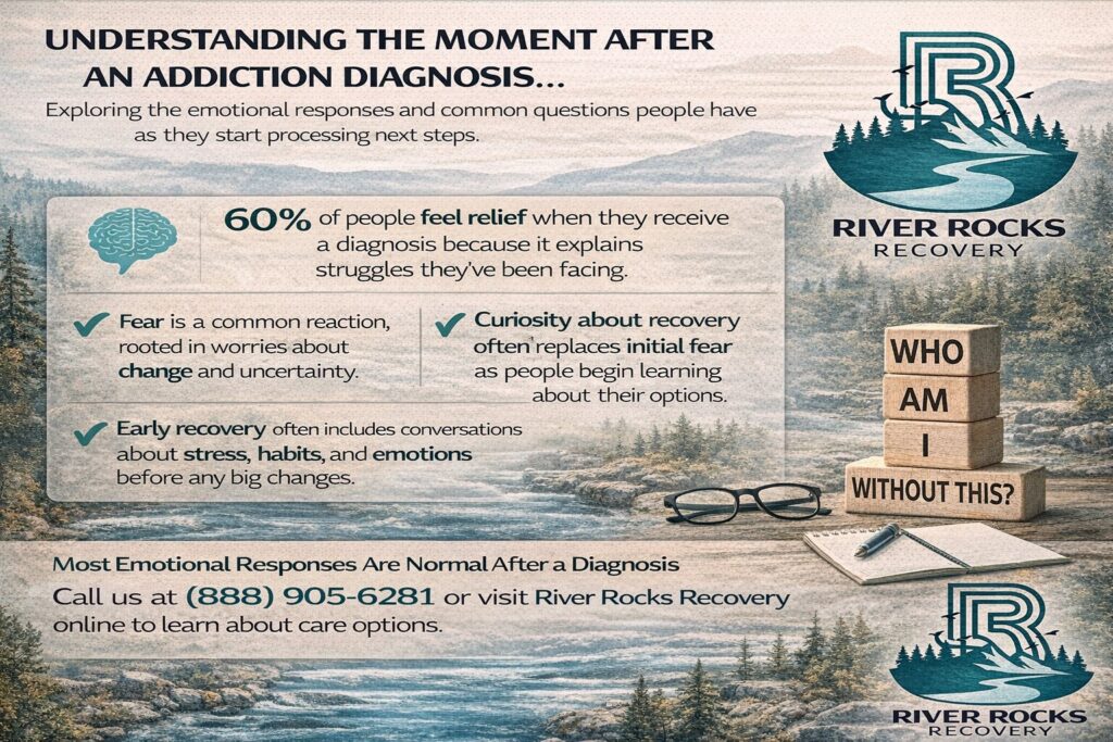 After an Addiction Diagnosis What Many People Feel