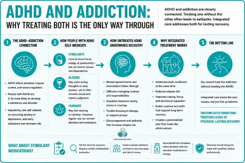ADHD and Addiction Why Treating Both Conditions Together Leads to Better Recovery
